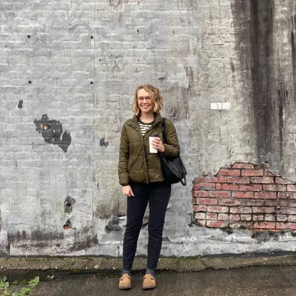 NWT Madewell Travel Buddy Packable Puffer Jacket L - Picture 6 of 9